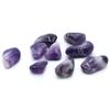 Banded Amethyst Tumbled Stones - 24 Pieces