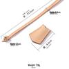 Versatile Luggage Tag & Keychain - Airplane Suitcase Hangtag Inspired by L Brand