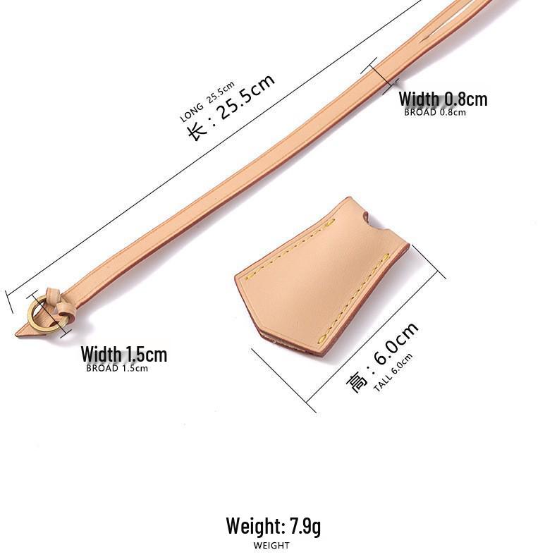 Versatile Luggage Tag & Keychain - Airplane Suitcase Hangtag Inspired by L Brand