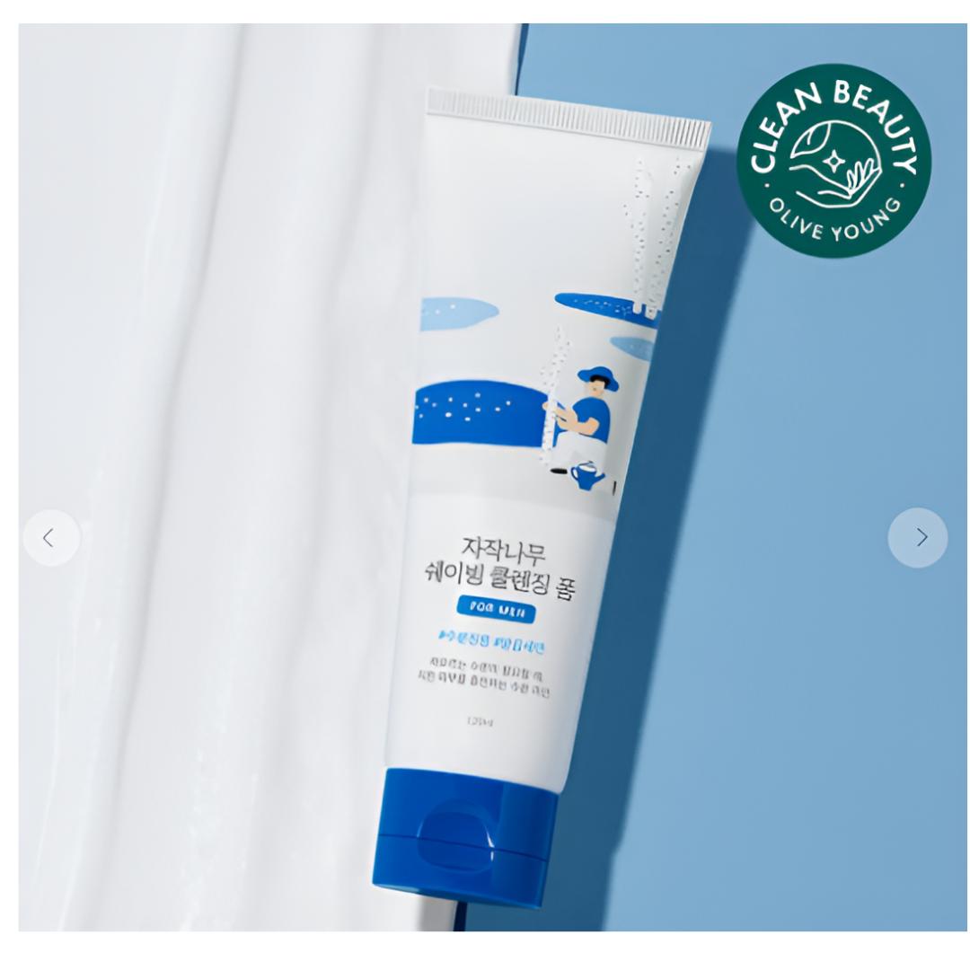 Round Lab] For Men Birch Juice Shaving Cleansing Foam 120 ml