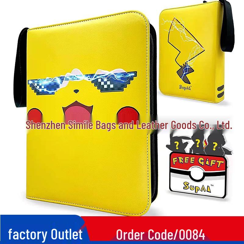 Pokémon & Yu-Gi-Oh Card Collection Album - EVA Game Card Storage Album