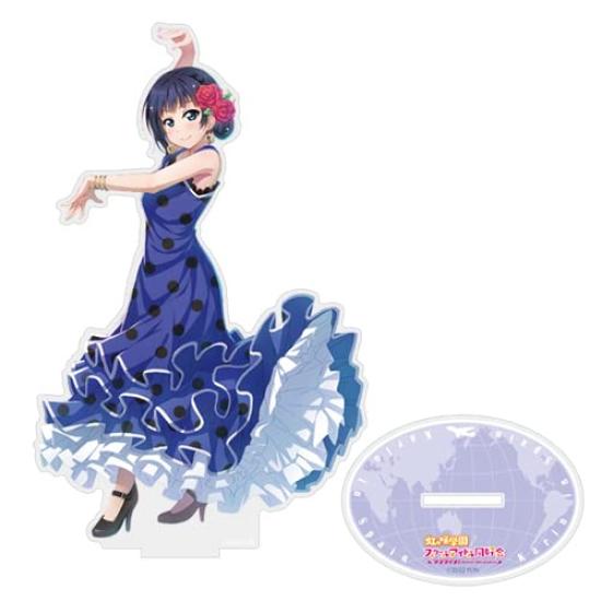 KADOKAWA Love Nijigasaki High School Idol Club Nijigaku Fantasy World Travel Acrylic Figure Karin Asaka H170 X W70mm Made of Acrylic Live! Approx.