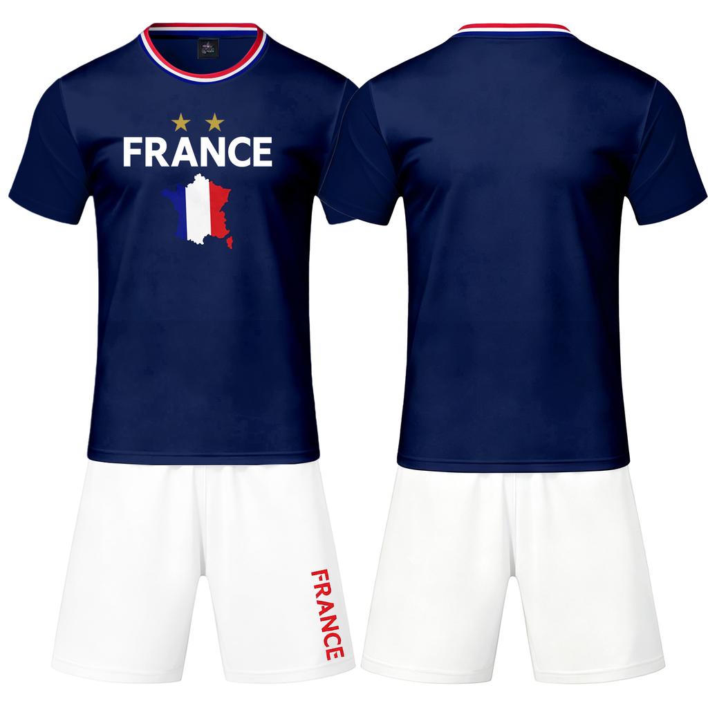 Men's 2 Piece Short Sleeve T-Shirt and Shorts Set, Color Casual Wear, Loose Fit