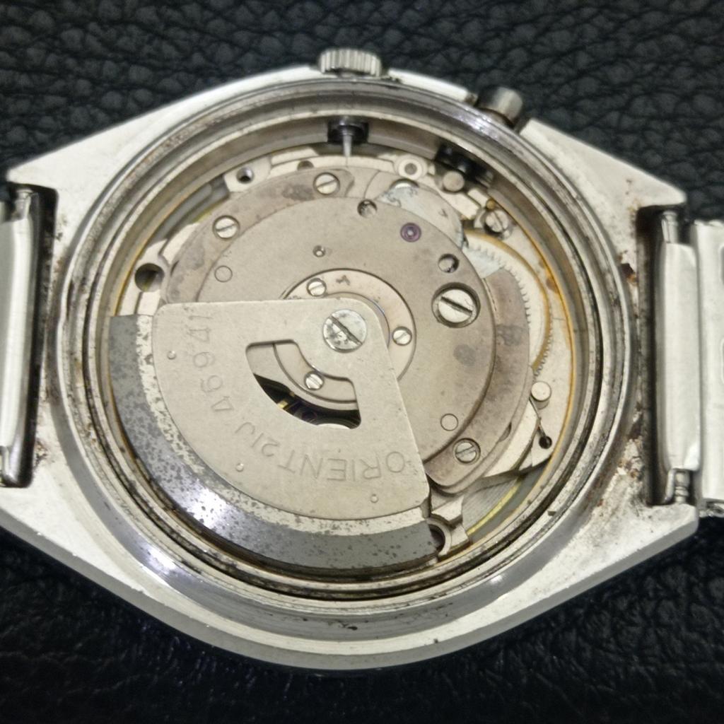 VINTAGE ORIENT AAA CRYSTAL AUTOMATIC JAPAN MENS ORIGINAL DIAL WATCH a703430-1
