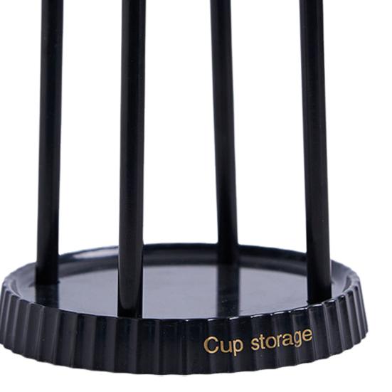 Paper Cup Dispenser Disposable Cup Storage Rack Plastic Coffee Cup Holder for Countertops Kitchen Parties