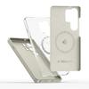 Tech-Protect Liquid Silicone Magsafe Galaxy S25 Ultra Cosmic Latte