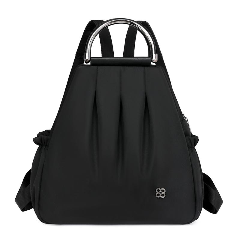 Plissierter Stepprucksack Multifunktionale Handtasche Reise Damen Tasche