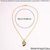 Vintage Ocean Seashell Stainless Steel Clavicle Necklace for Women - High-End Titanium Jewelry