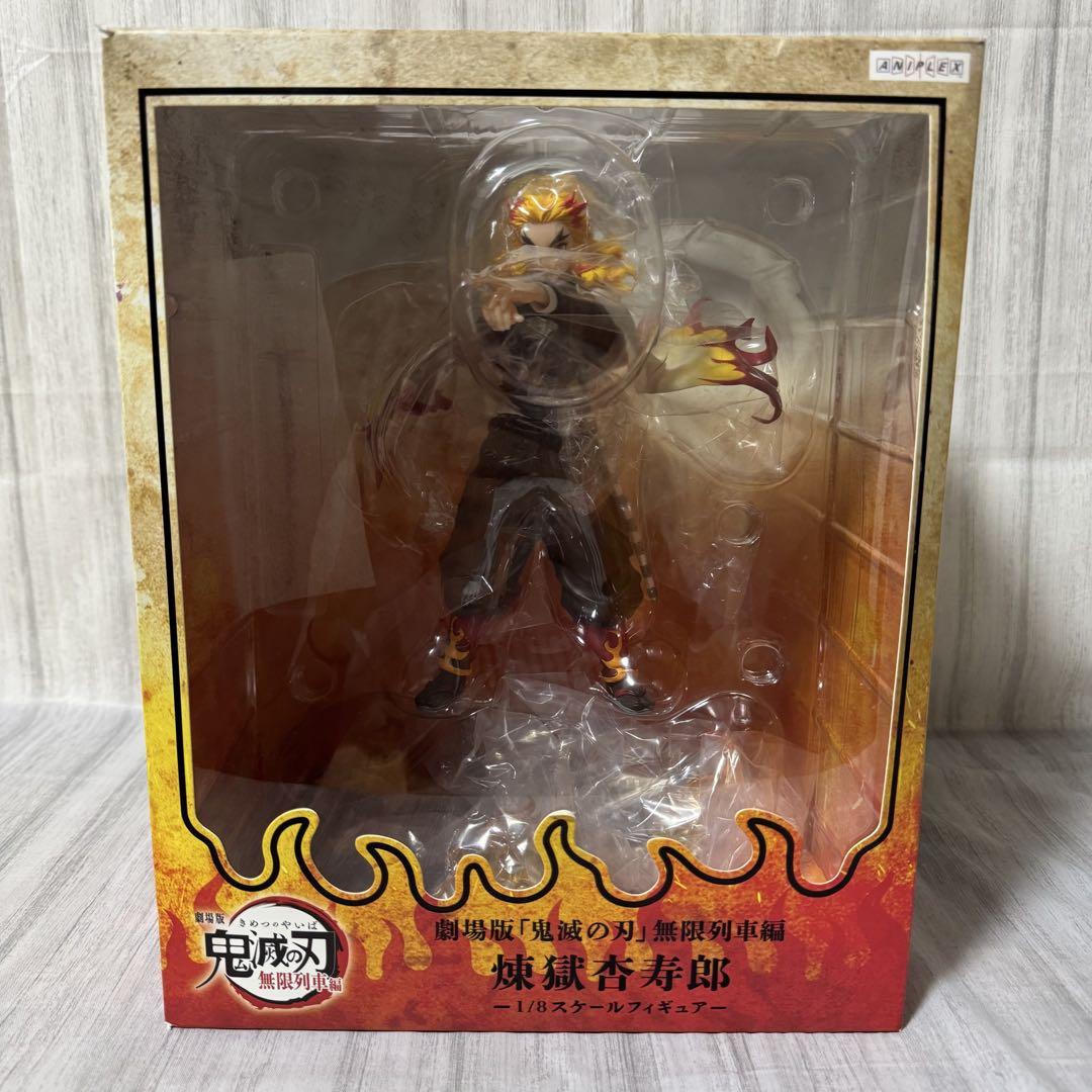 

[USED] Excellent condition! Demon Slayer: Kimetsu no Yaiba the Movie: Kyojuro Rengoku 1/8 scale figure ANIPLE