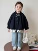 Girls' Korean Style Jacket with Bow - 2025 Spring/Autumn Lightweight Fashion Top