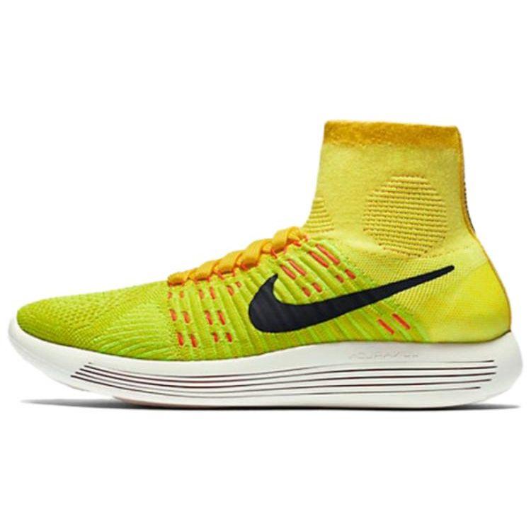 

Женские кроссовки Nike Lunarepic Flyknit Желтый Черный 818677-700