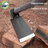 Dual-Use Manganese Steel Garden Hoe & Rake: Multifunctional Tool for Weeding and Gardening