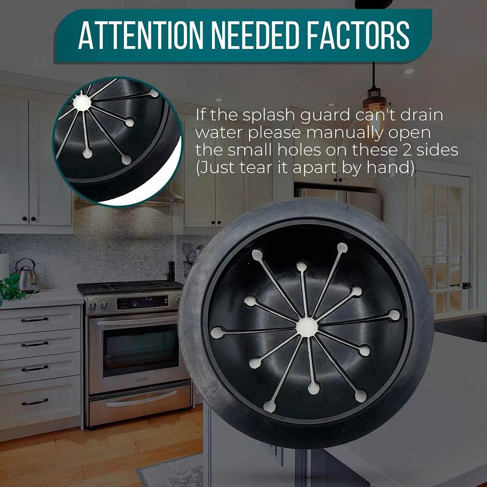 Mit Spülenabfallentsorger Zubehör Küchenabfall Spülenstöpsel Wasserbecken Mahlwerk Mund E0Y4