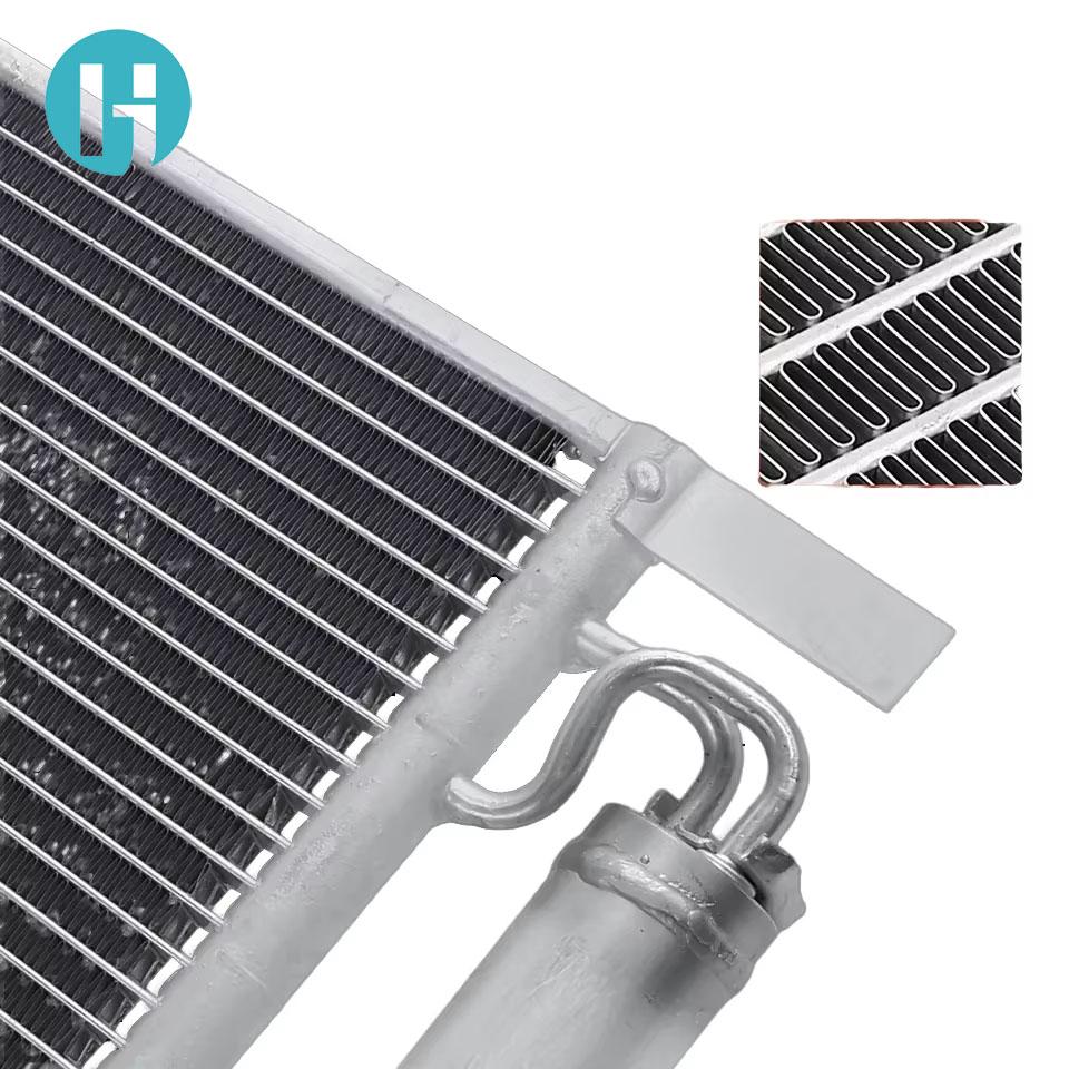 Car Air Conditioning System Condenser Compressor with Receiver Drier Essential Component for Vehicle Comfort