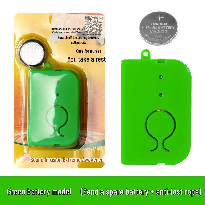 Rechargeable IV Drip Reminder: Infusion Buddy with Low Medication Alert