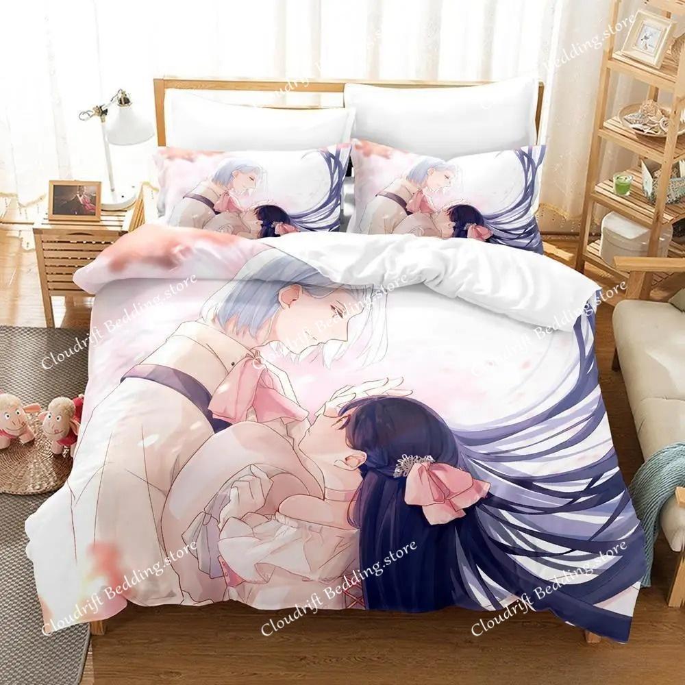 3d Printing Ascendance Of A Bookworm Bedding Set Cartoon Anime Adult Kid Bedroom Duvet Cover Sets Home Textiles