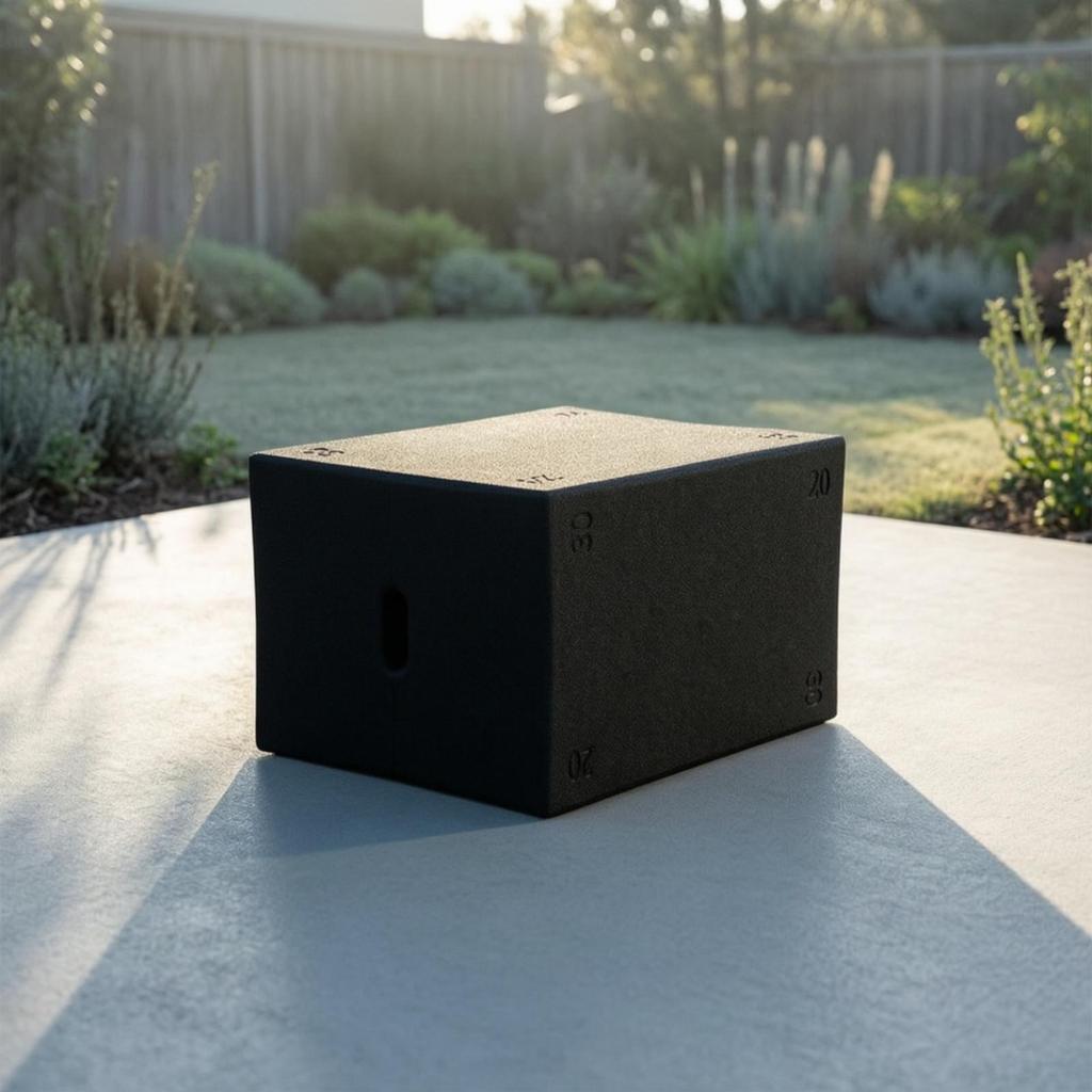 Foam Plyometric Box Non-Slip Exercise Textured Fitness Equipment for