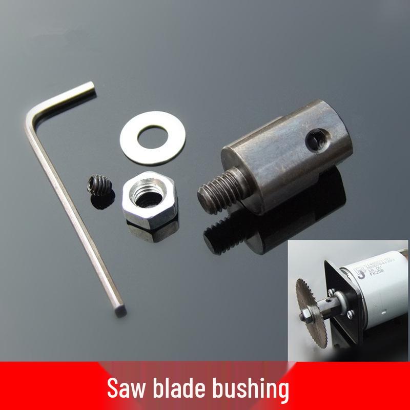 Electric Saw Blade Arbor Adapter - High-Speed Steel Motor Shaft Sleeve Clamp for DIY Table Saw