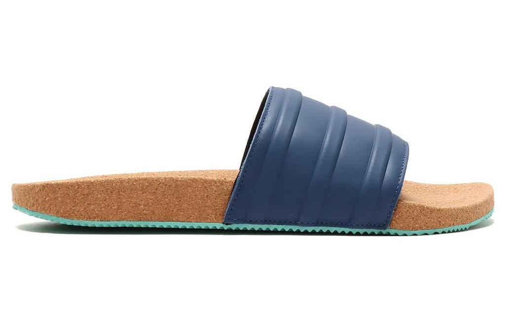 adidas Adilette Premium Slides 'Cork Pack - Night Indigo' GZ0061