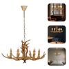 Vintage Pendant Light and Pore Deer Antler Restaurant Dining Room Pendant Light