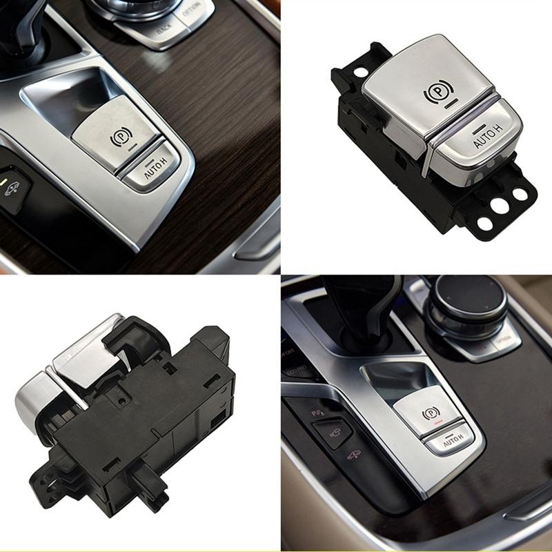Car Parking Control Switch Button For BMW 7 Series G11 G12 2016- Parts Electronic Handbrake Switch Assembly 61316819981