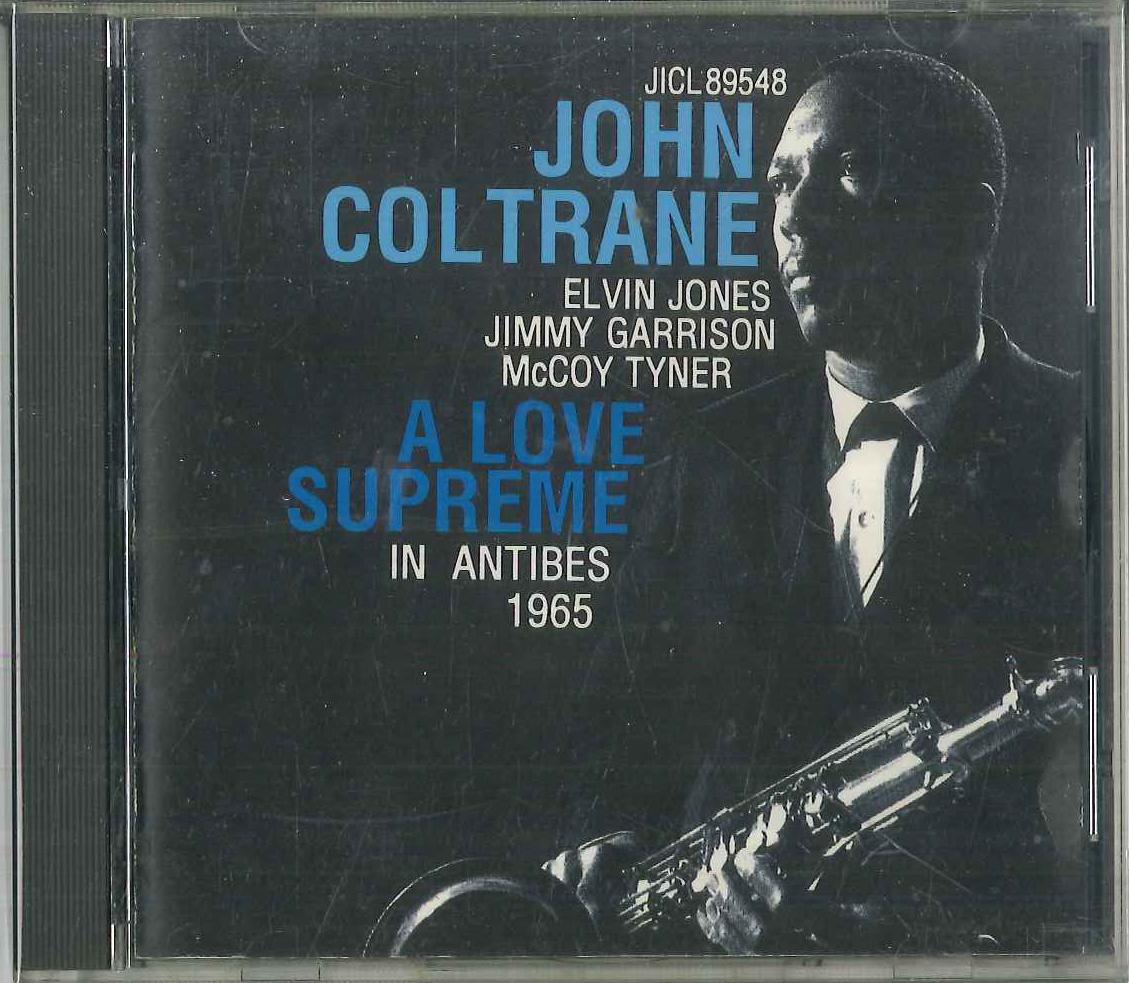 

CD JOHN COLTRANE - A Love Supreme, In Antibes 1965 JICL89548 Jimco 1994 Japan Jazz