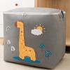 Non-woven Printed Quilt Storage Bags Large-capacity Household Sundries Storage Bags Foldable Clothes Dust-proof Storage Bags