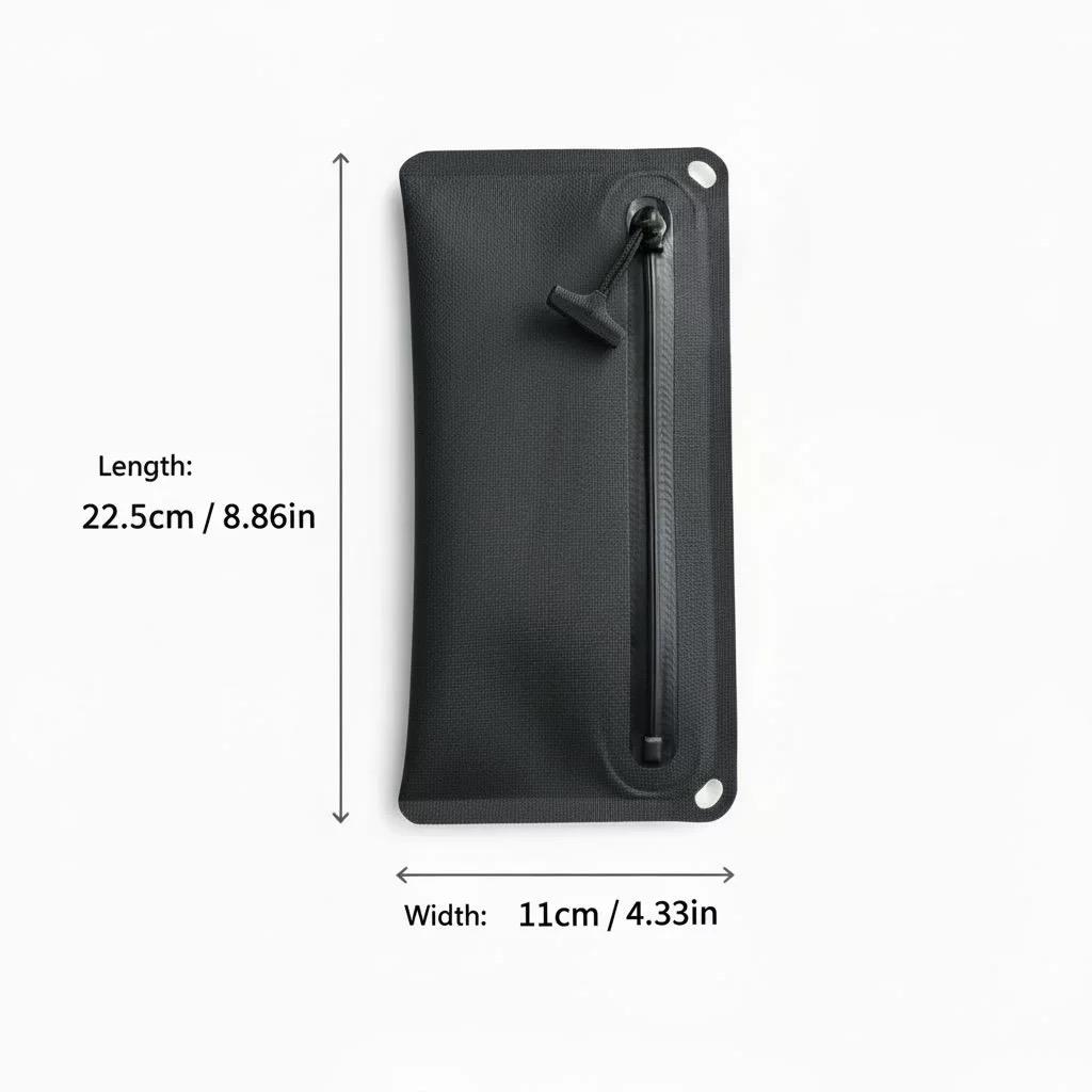 

Multifunction Portable Lightweight Waterproof Wallet Card Holder Outdoor Diving Camping Tactical Key Coin Small Bag EDC Pouch чёрный
