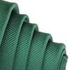 Tie Pure Color Classic Polyester Business Fashion Slim Necktie for Men Banquets Weddings Green