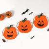 Reusable Halloween Bag Drawstring Pumpkin for Kids, Trick or Treat Candy Bag, Spooky Sack Non Woven Fabric Goodie Party Favors Favor