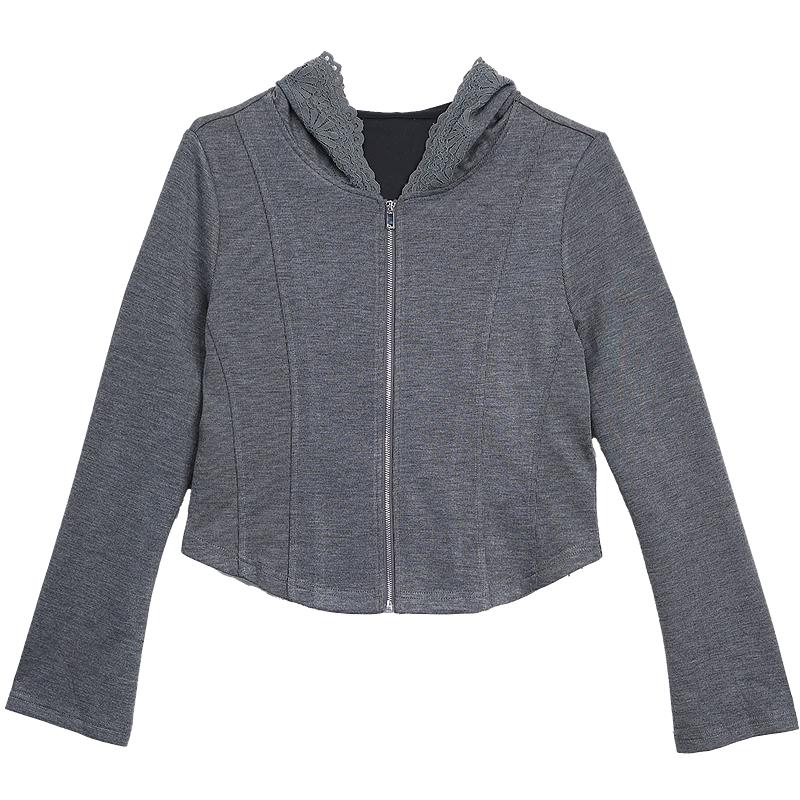 BETU Women s Hooded Waist-Cinching Short Jacket M