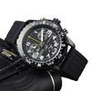 Men's Sports Multi-functional Quartz Chronograph Watch Casual Style Silicone Strap Wristwatch