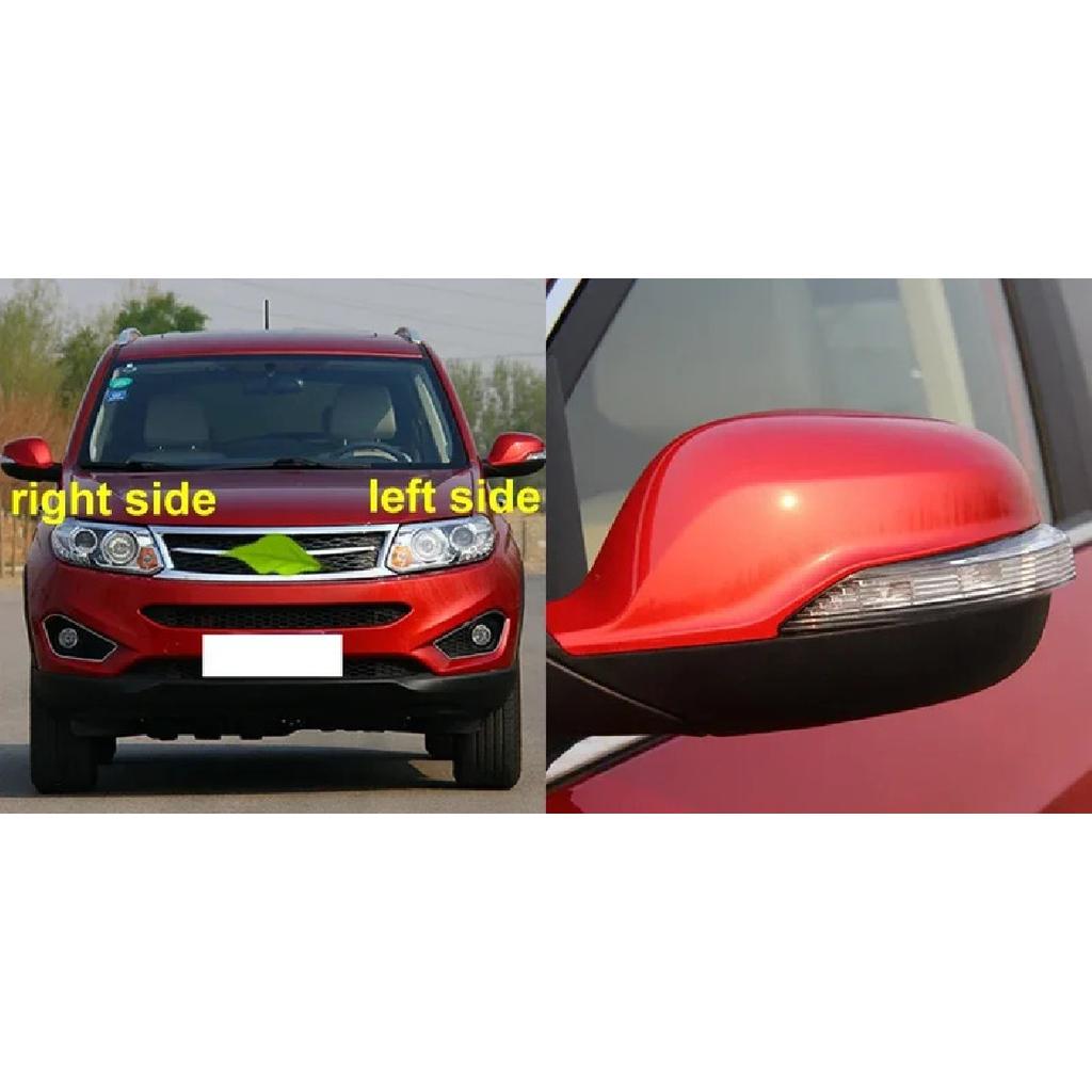 For Chery Tiggo 5 Replacement Rearview Side Mirror Turn Signal Light Outer Wing Mirrors Lamp