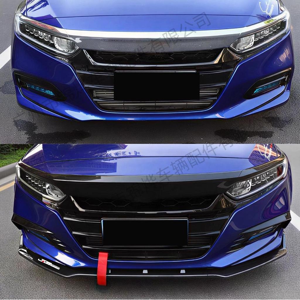Front Bumper Lip Splitter Spoiler for 2017-2022 Honda Accord Sedan
