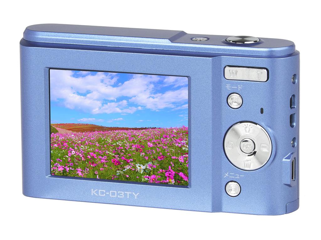 KENKO Compact Digital Camera KC-03TY (Blue)