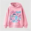K-pop Lovci démonů Sladká mikina pro děti Anime Roztomilá mikina s kapucí Chlapci Dívky Jarní Podzimní Móda Sportovní Mikiny Dárky