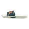Puma Leadcat Ftr Sandales à enfiler Légères Confortables Simples Semelle en Caoutchouc Sandales Unisexe Blanc Vert 382078-01