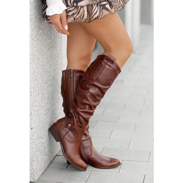 Women Ankle Boots Winter Low Heels Round  Plus Size Casual  Shoes Faux Suede Female Low Boots Free Shipping Chelsea Boots 20024