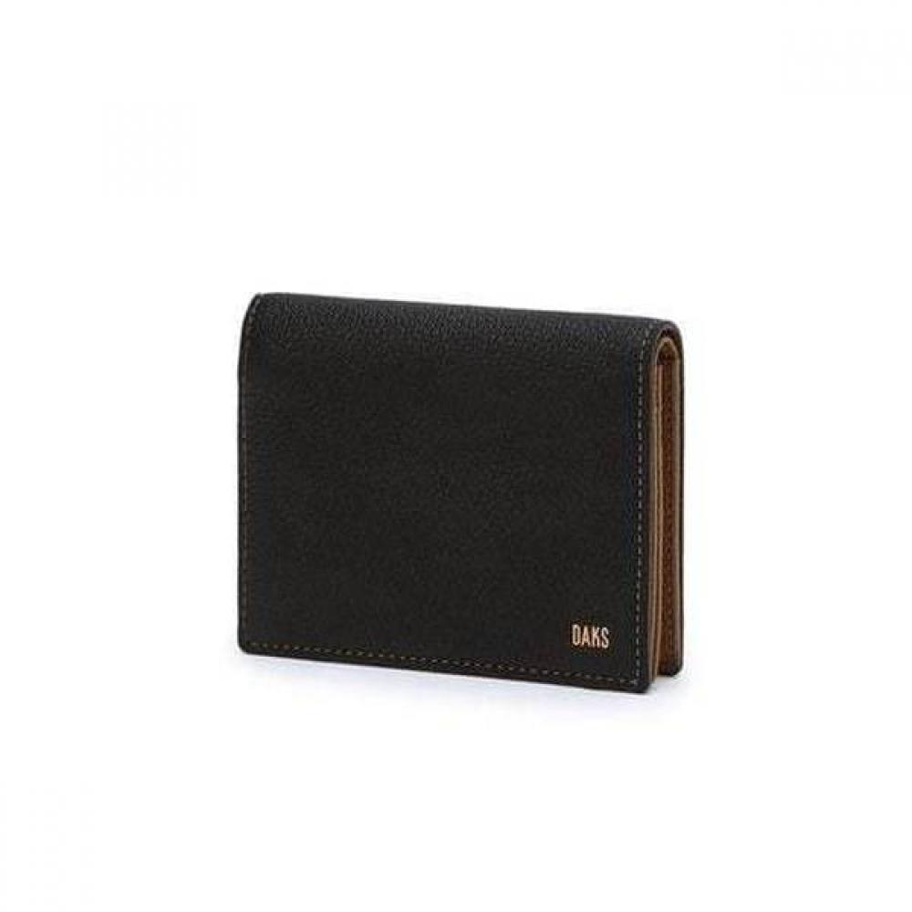 Daks Business Card Wallet  Cash Storage  Black Brown Combi Dbho5e701bk