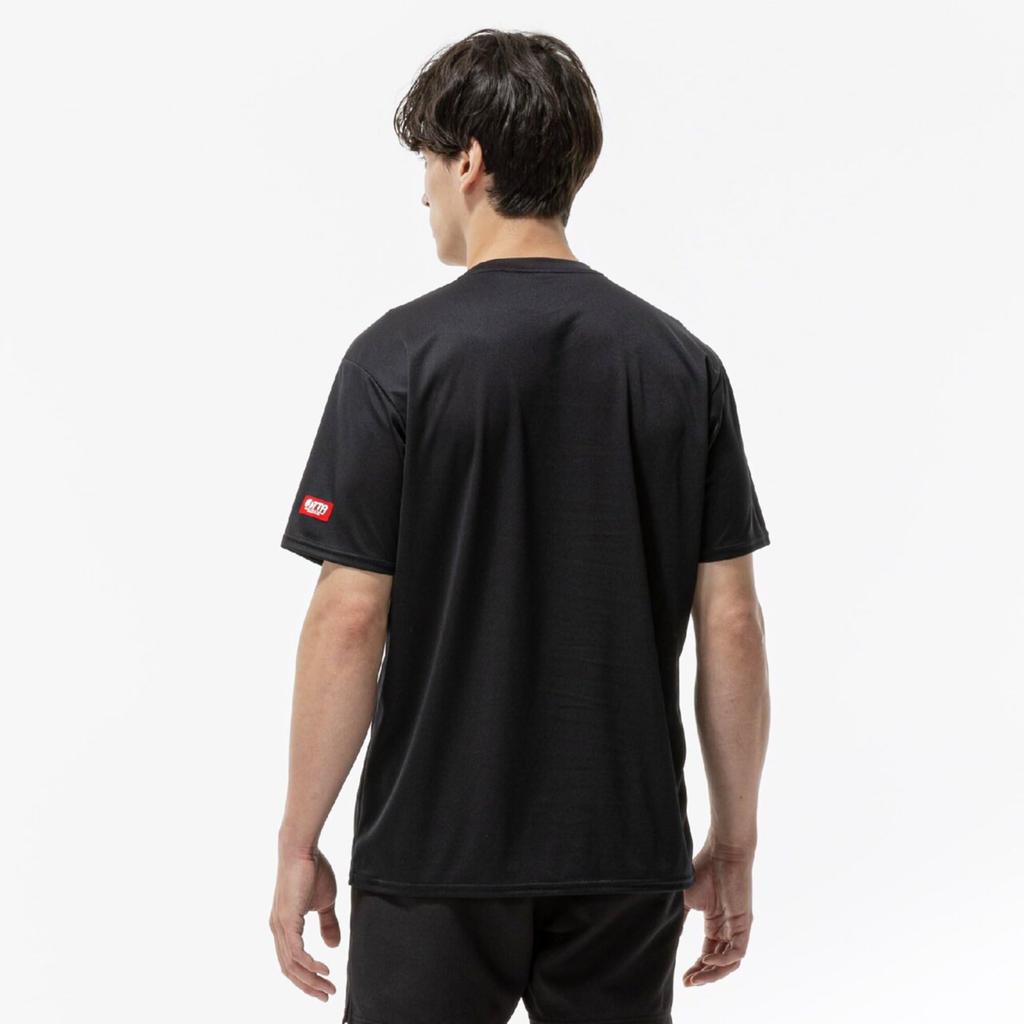 Table Tennis Wear Game 2XL [Mizuno] Shirt, Sweat-wicking, Quick-drying, 82JAD110, Unisex, Black,
