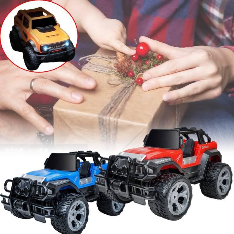 Remote Control Monster Tru Cars Four Wheel Drive Lighting Off Road Vehicle
