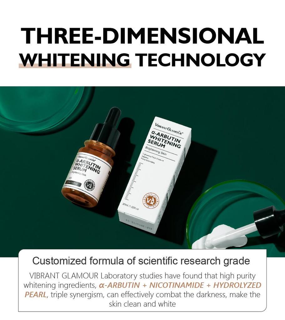 Strahlende Glamour Arbutin Aufhellende Essenz: Hellt dunkle, ungleichmäßige Haut auf