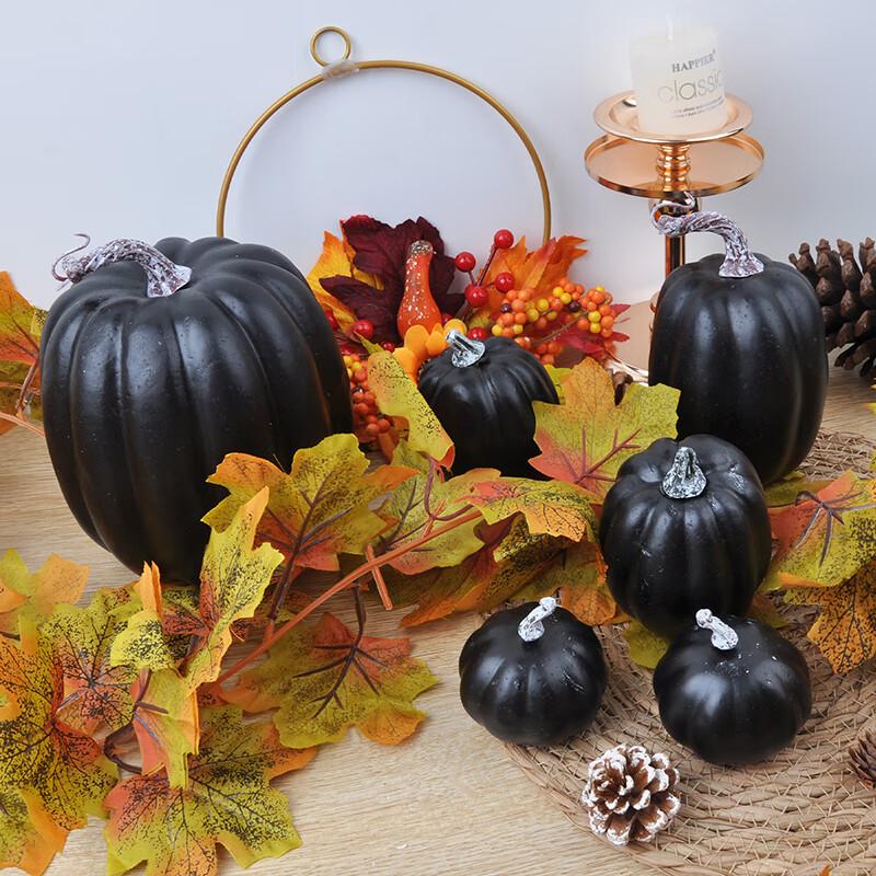 Longchan 7-Piece Simulation Pumpkin Set