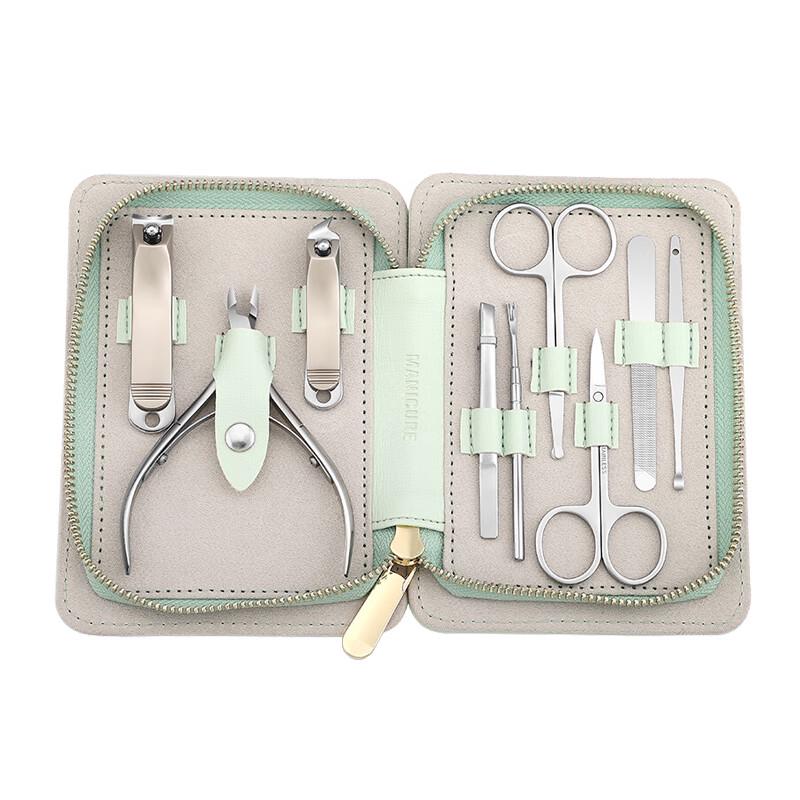 Macaron Manicure & Grooming 10-Piece Set