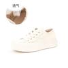 Beggar canvas shoes 2025 spring new platform white shoes women's casual single shoes versatile women's shoes flat shoes children