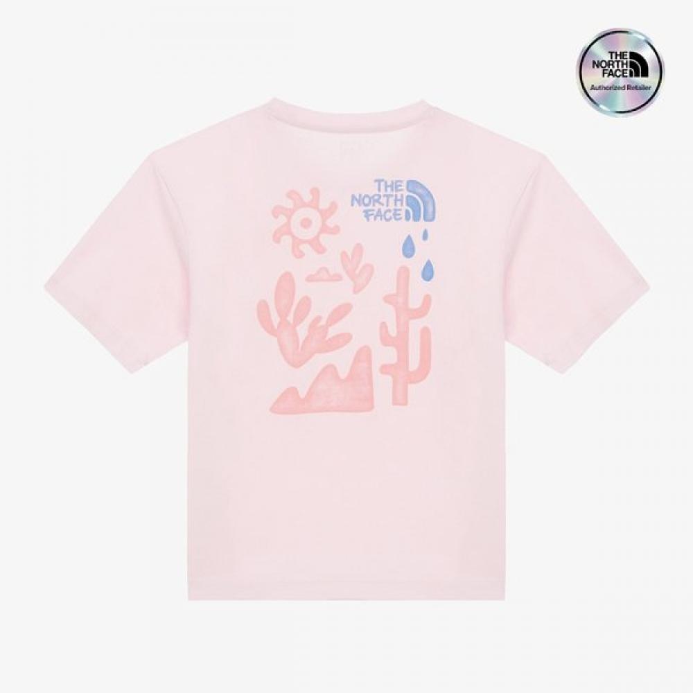 

The North Face Kids Nature Glow Short Sleeve Round Tee Light Pink Nt7ur05v LIGHT PINK/100