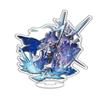 Mezzanine, Milk Tea Acrylic Standing Card, Ornament Game Merchandise 15Cm Desktop Decoration