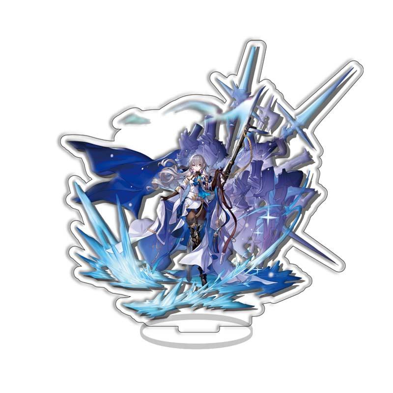 Mezzanine, Milk Tea Acrylic Standing Card, Ornament Game Merchandise 15Cm Desktop Decoration