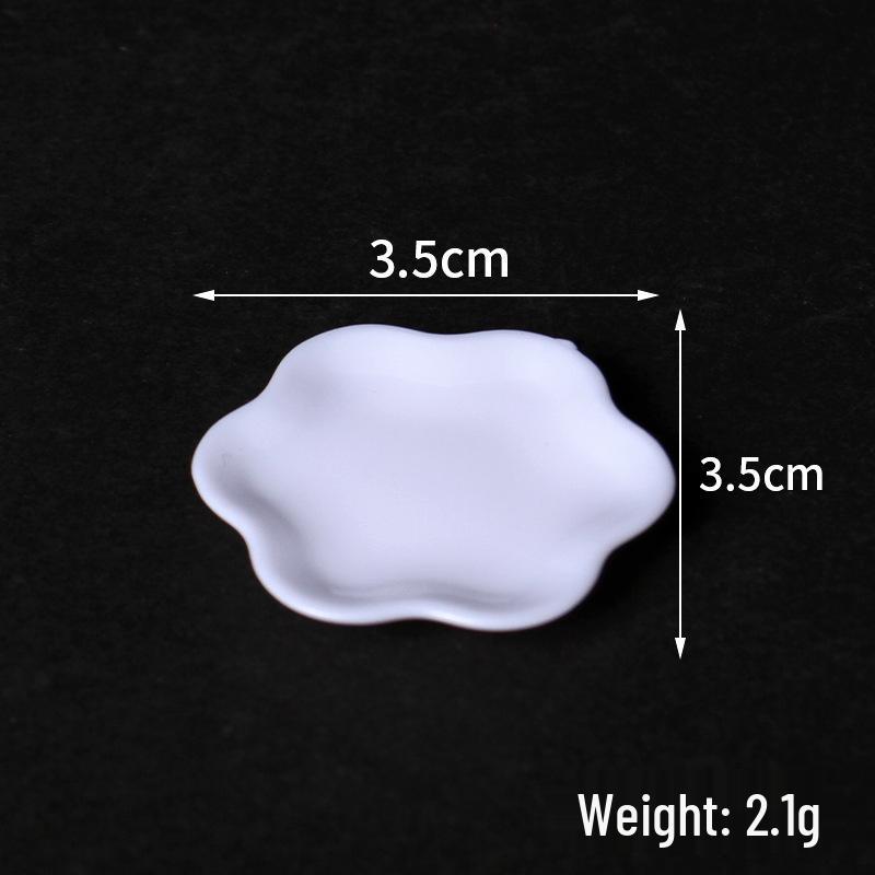 Miniature Tableware Set: Dollhouse Plates & Dishes for DIY Role-Playing Scenarios