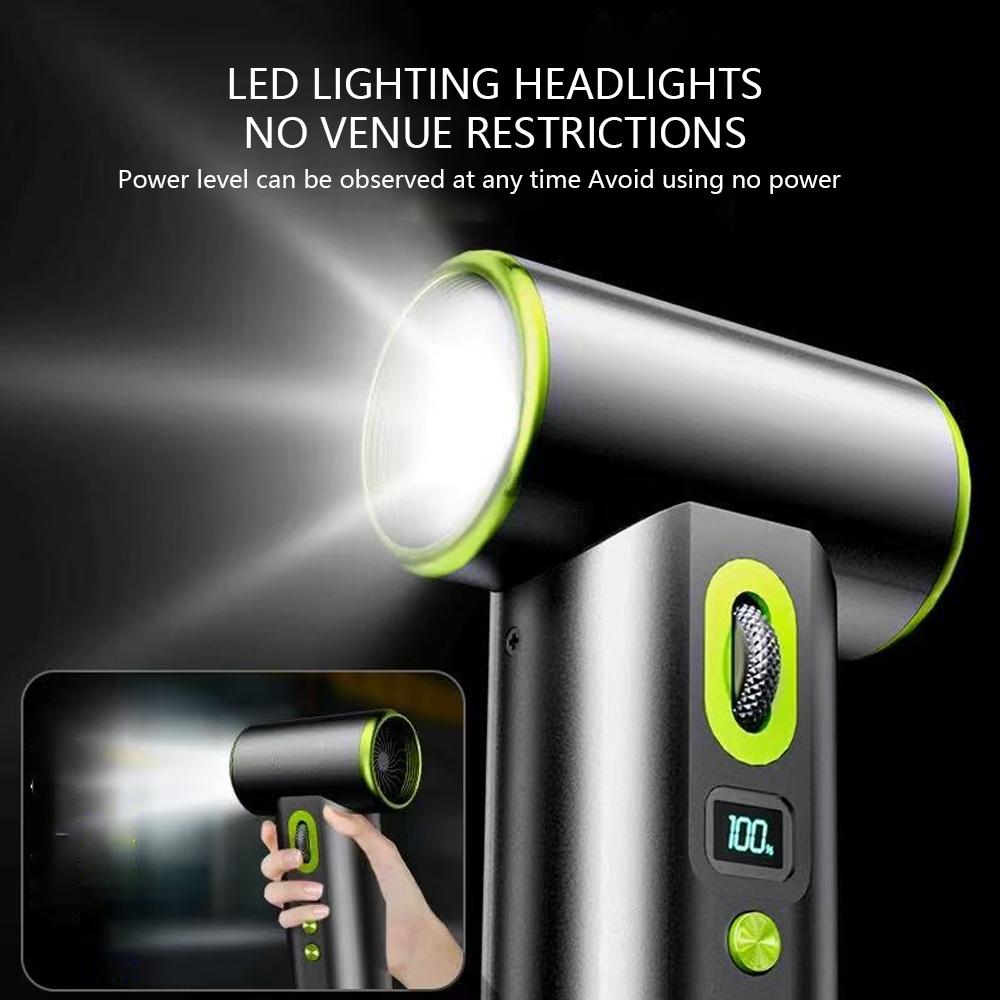 200000 RPM Turbo Blower Fan 4-in-1 Multi-Function Tool for Blowing Vacuuming Inflating Dusting Presale